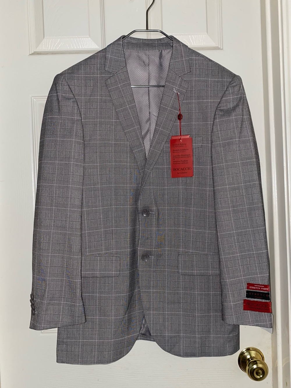 BOCACCIO Uomo Performance Suit Blazer S36/W30